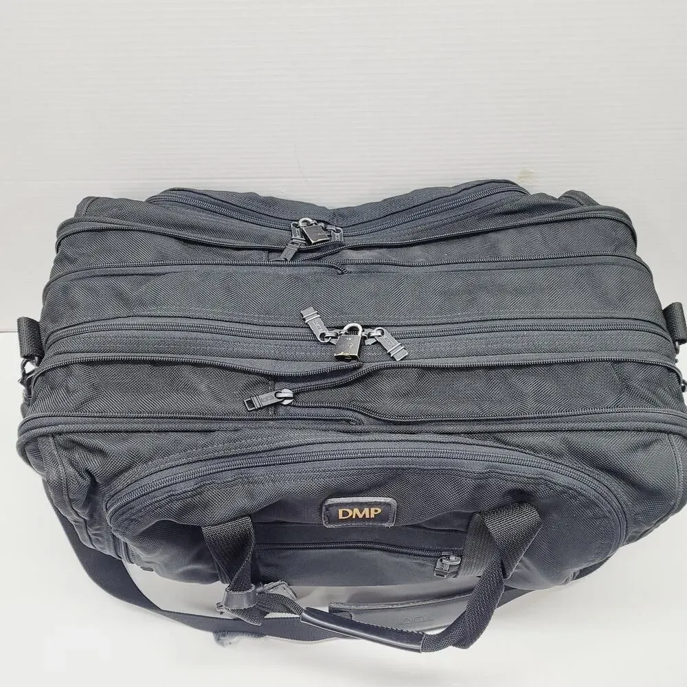 TUMI 278D3 Black Expanding Boston Ballistic 22
